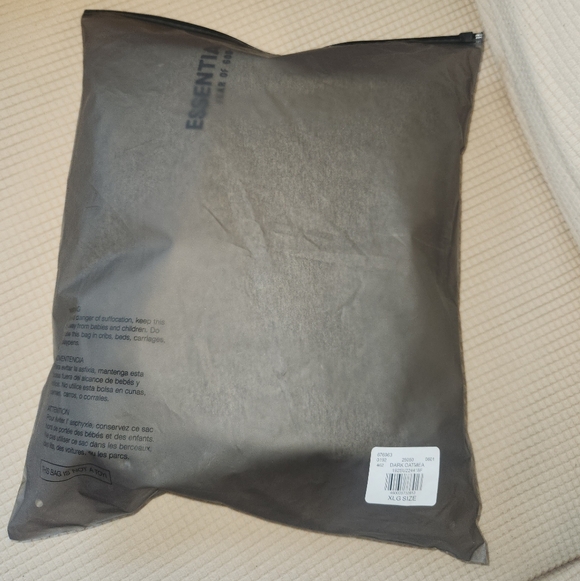 Essentials Gray Hoodie Jacket - Picture 10 of 11